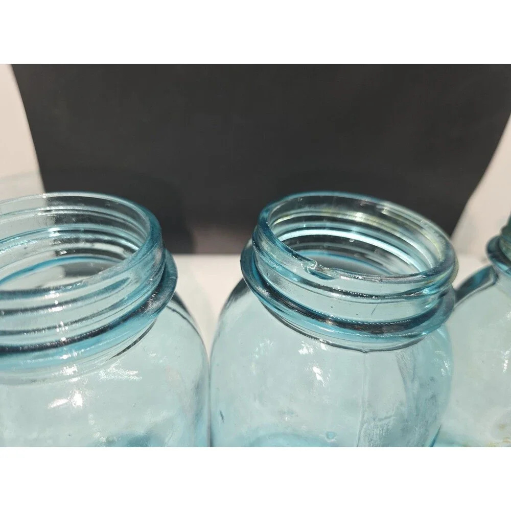 Vintage lot of 3 Ball Perfect Mason Jars 